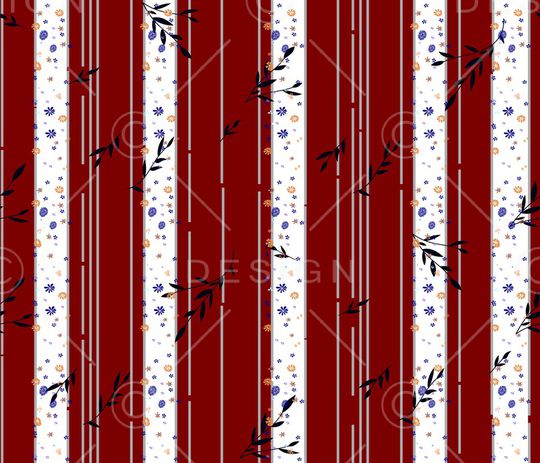 条纹印花华亿平台图片