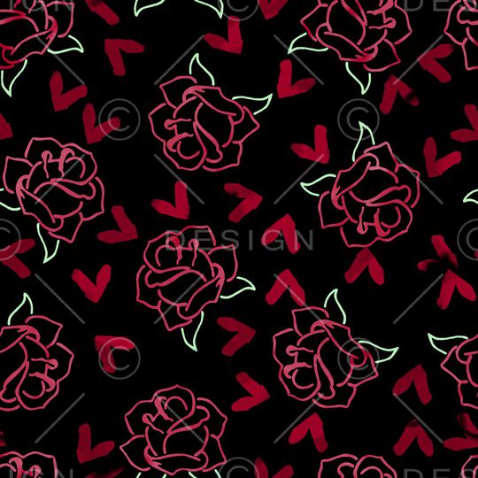 爱心印花华亿平台图片