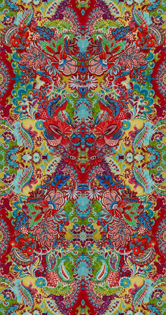 民族风印花华亿平台图片