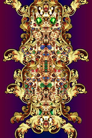 民族风印花华亿平台图片