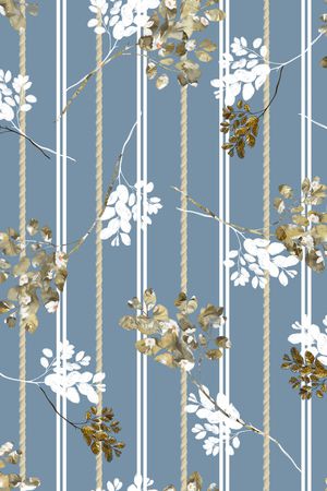 条纹印花华亿平台图片