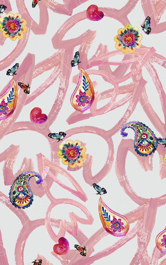 民族风印花华亿平台图片