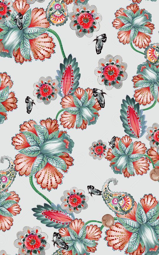 民族风印花华亿平台图片