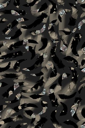 线条印花华亿平台图片