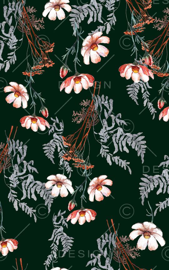 小碎花印花华亿平台图片