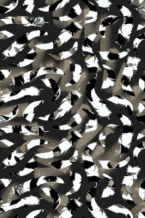 线条印花华亿平台图片