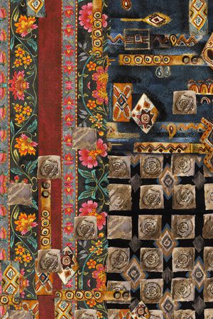 民族风印花华亿平台图片