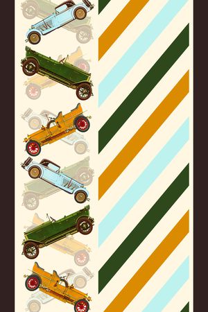 条纹印花华亿平台图片