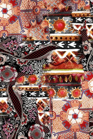 民族风印花华亿平台图片