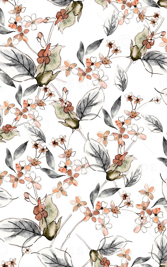 小碎花印花华亿平台图片