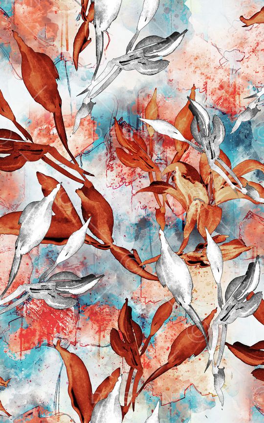 抽象印花华亿平台图片