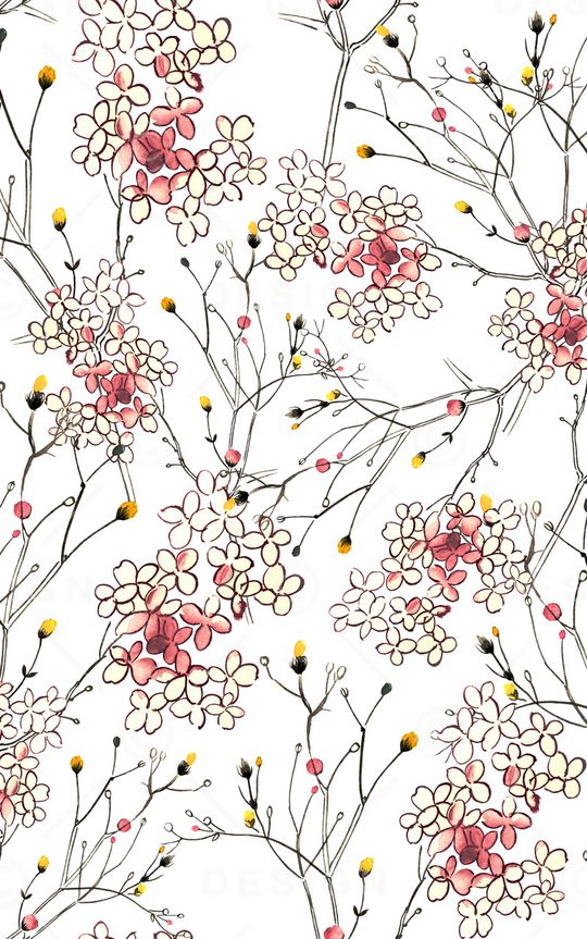 小碎花印花华亿平台图片