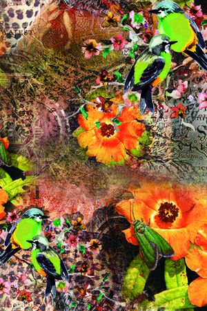 淑女印花华亿平台图片