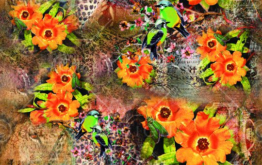 淑女印花华亿平台图片