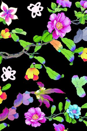 淑女印花华亿平台图片