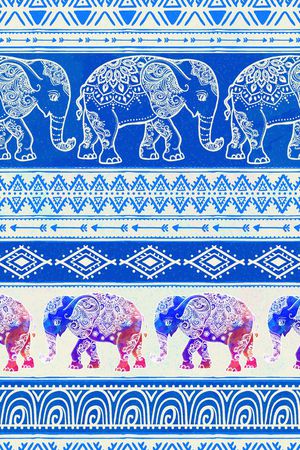 古典花纹印花华亿平台图片