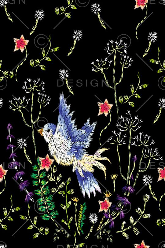 民族风印花华亿平台图片