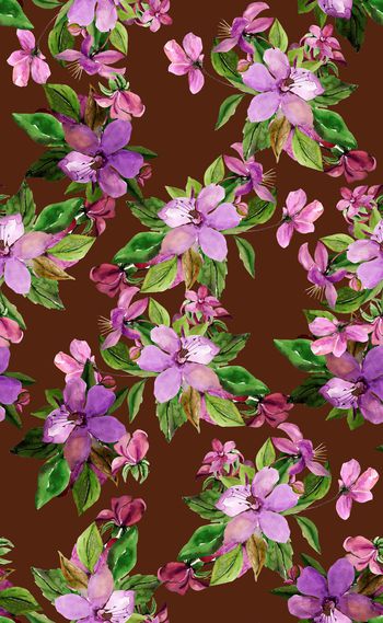 植物印花华亿平台图片