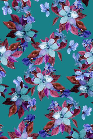 植物印花华亿平台图片