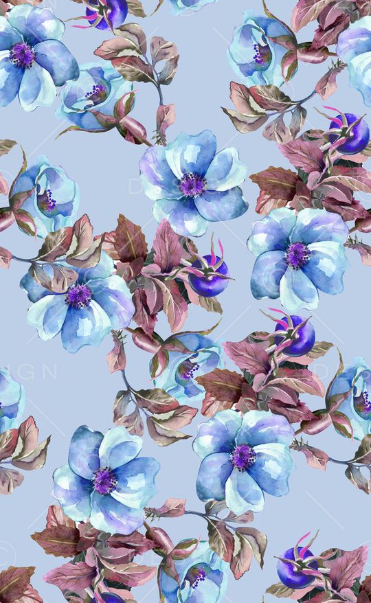 植物印花华亿平台图片