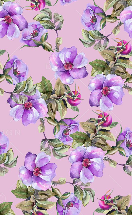 植物印花华亿平台图片