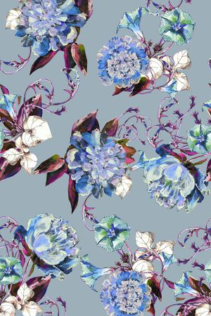 植物印花华亿平台图片