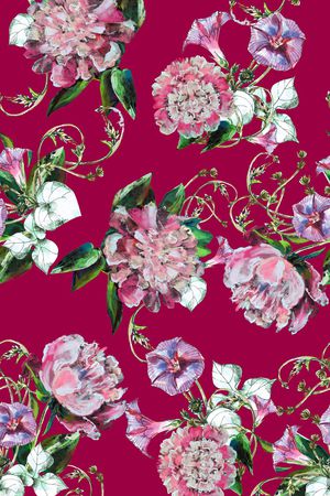 植物印花华亿平台图片