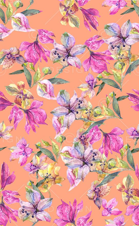 植物印花华亿平台图片