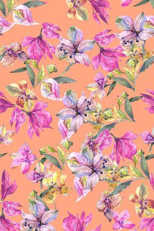 植物印花华亿平台图片