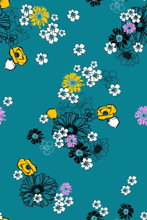 植物印花华亿平台图片