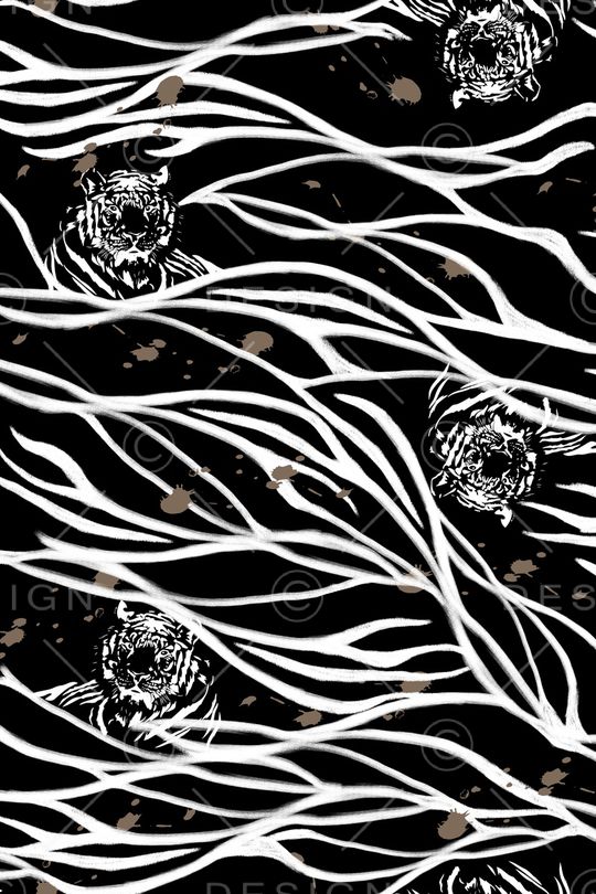 线条印花华亿平台图片