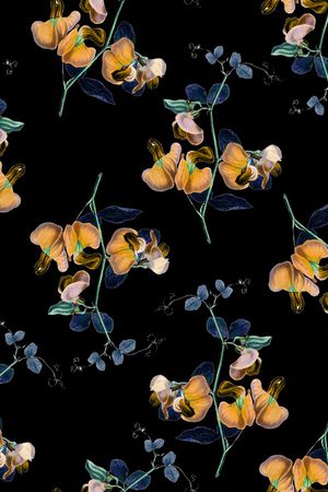 古典花纹印花华亿平台图片