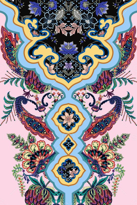 民族风印花华亿平台图片