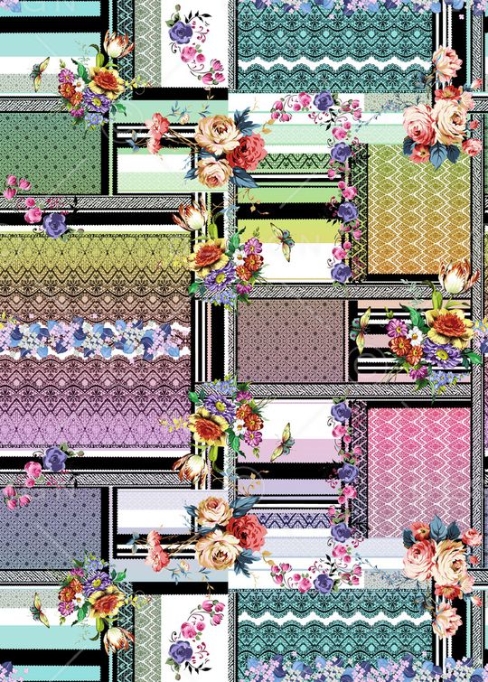 条纹印花华亿平台图片