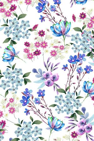 小碎花印花华亿平台图片