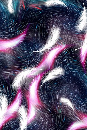 抽象印花华亿平台图片