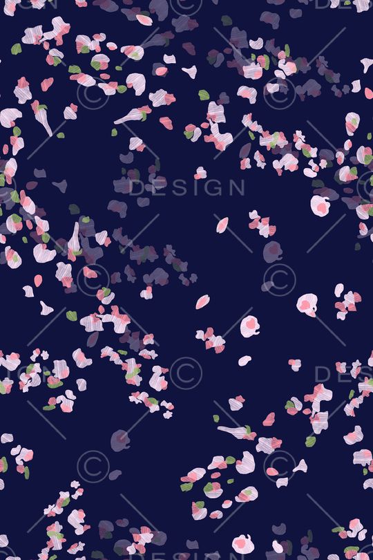 小碎花印花华亿平台图片