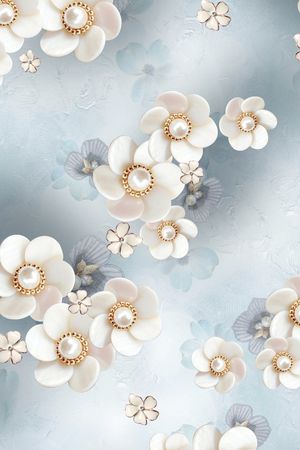 迪拜花卉印花华亿平台图片