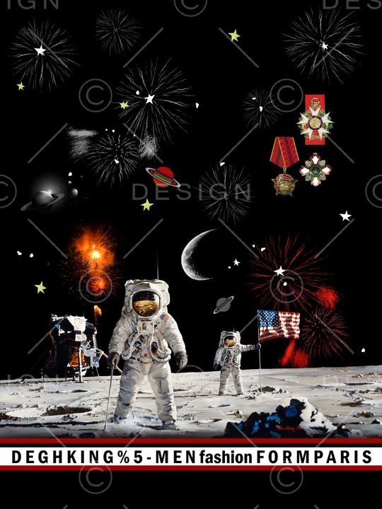 抽象印花华亿平台图片