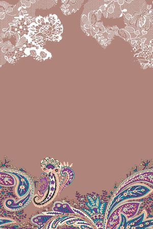 佩斯利印花华亿平台图片