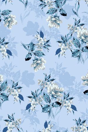 小碎花印花华亿平台图片