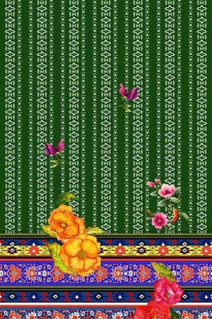 民族风印花华亿平台图片