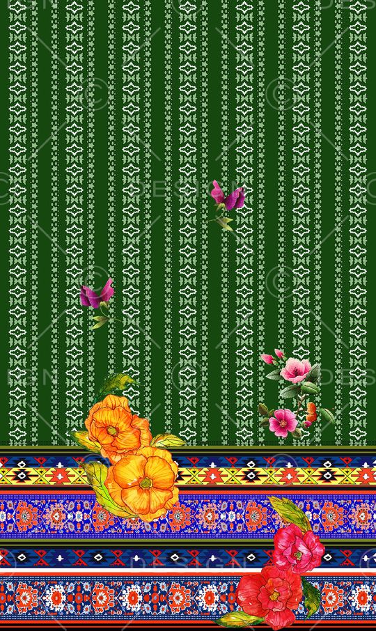 民族风印花华亿平台图片