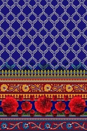 民族风印花华亿平台图片