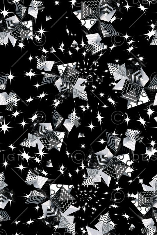 抽象印花华亿平台图片