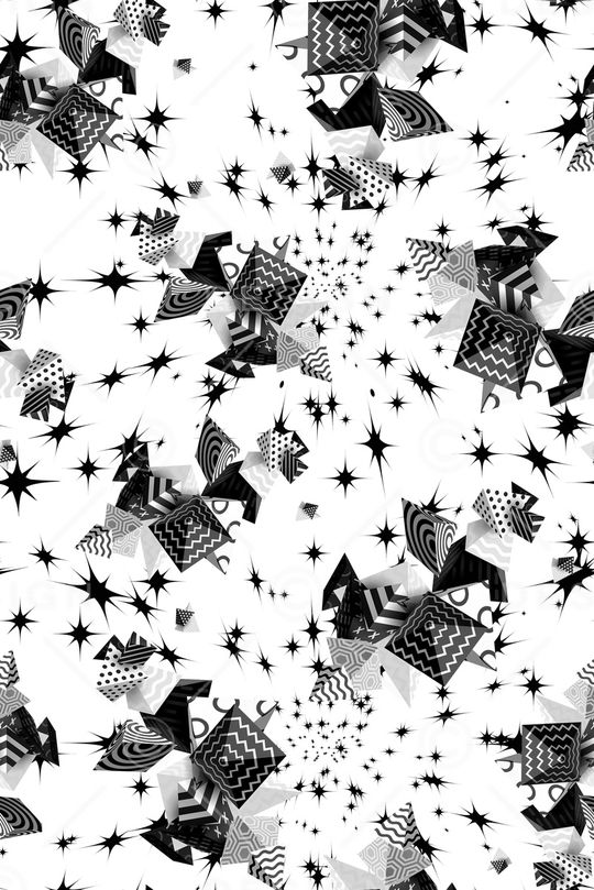 抽象印花华亿平台图片