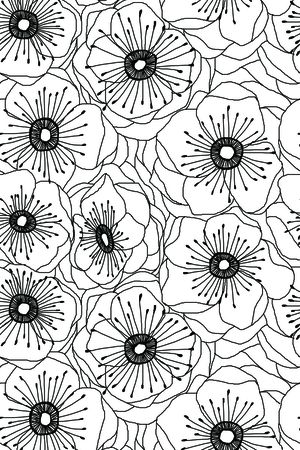 水彩花卉印花华亿平台图片