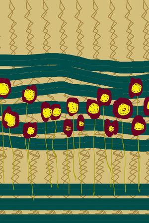 条纹印花华亿平台图片