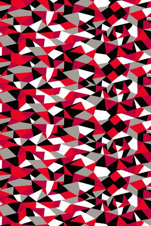 三角形印花华亿平台图片