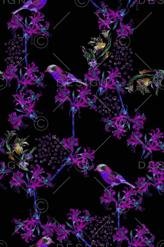 抽象印花华亿平台图片